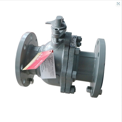 ISO9001 2008 Valvola a sfera a flangia a tenuta morbida approvata CE per il gas d'acqua Q41F-16C