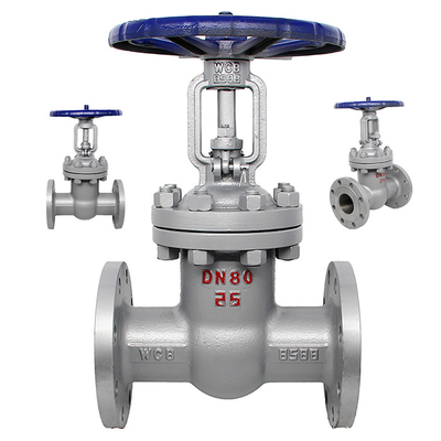 Valvola di porta industriale a pressione manuale Z41H-16/40/64/100C per supporti a temperatura normale
