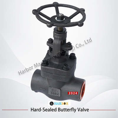 DN15-DN50 Valvola a sfera manuale ad alta temperatura di acciaio al carbonio a sigillo rigido a filo Z/J61/11H-800LB