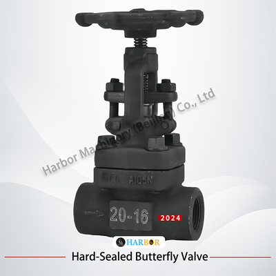 DN15-DN50 Valvola a sfera manuale ad alta temperatura di acciaio al carbonio a sigillo rigido a filo Z/J61/11H-800LB