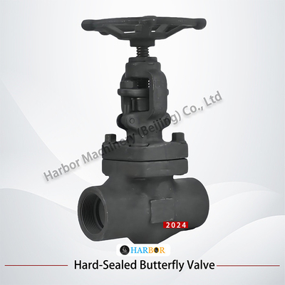 DN15-DN50 Valvola a sfera manuale ad alta temperatura di acciaio al carbonio a sigillo rigido a filo Z/J61/11H-800LB