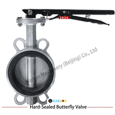Valvola a farfalla D71X-10/16P standard ISO e funzionamento regolare