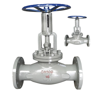 Valvola di controllo manuale industriale per il flusso d'acqua a connessione a fianco Regolamento T40H-16C
