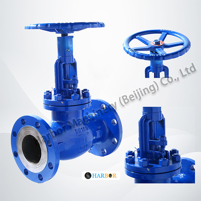 Valvola di controllo manuale industriale per il flusso d'acqua a connessione a fianco Regolamento T40H-16C