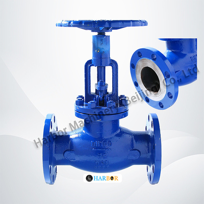 Valvola di controllo manuale industriale per il flusso d'acqua a connessione a fianco Regolamento T40H-16C
