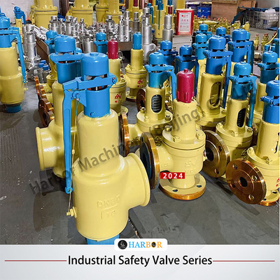 Valvola di sicurezza chiusa in acciaio fuso, certificata ISO9001 2008 CE