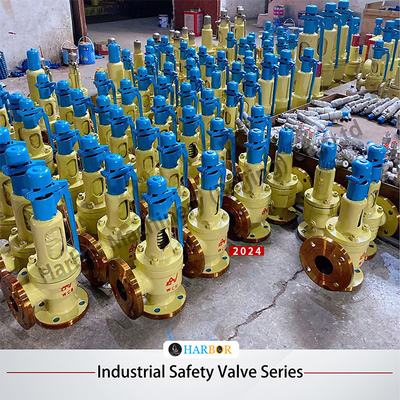 Valvola di sicurezza chiusa in acciaio fuso, certificata ISO9001 2008 CE