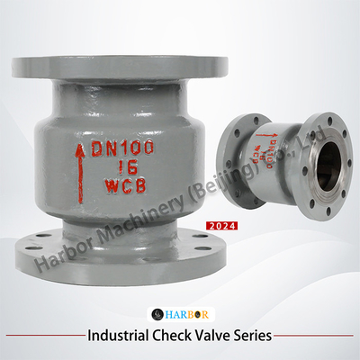H42H-16/25C Valvola di controllo a flange verticale monodirezionale in acciaio fuso con supporto OEM