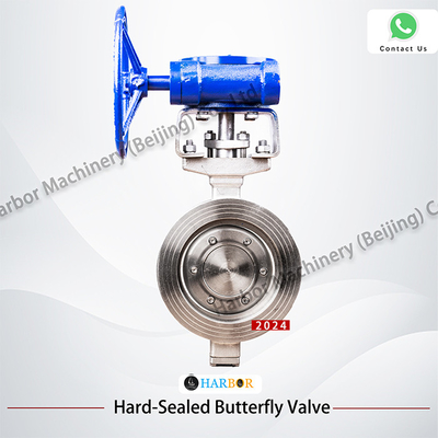 Valvola a farfalla D373H-16C in blu