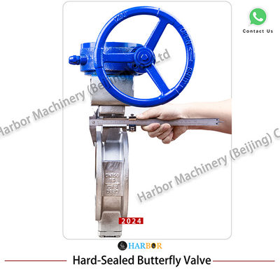 Valvola a farfalla D373H-16C in blu