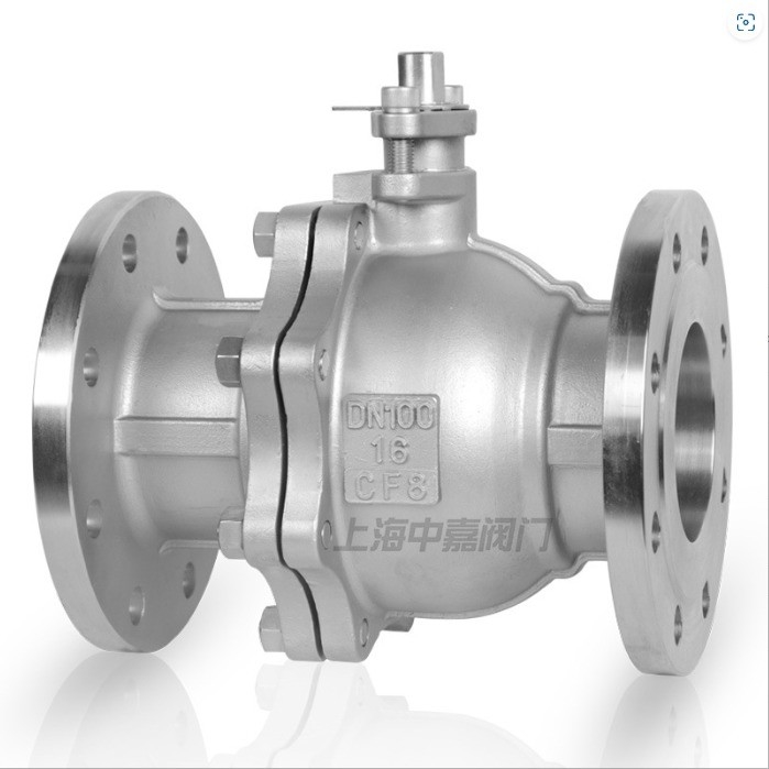 ISO9001 2008 CE certificata Valvola a sfera a flangia manuale a temperatura normale Q41F-16P/25P